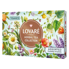 LOVARÉ Herbal Tea Collection 96g (64 sáčků, kolekce čajů)