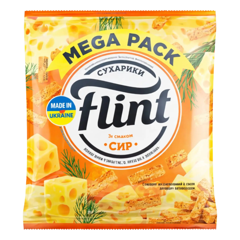 Flint Krutony se sýrovou příchutí Flint Krutony se sýrovou příchutí