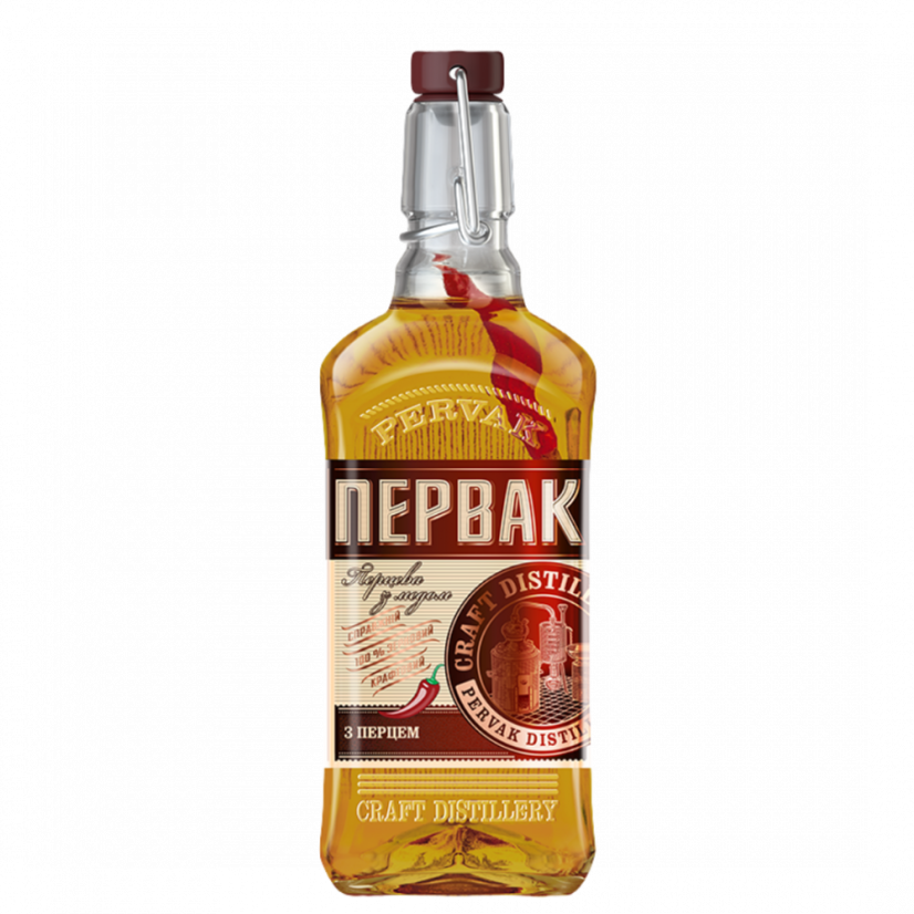 Vodka Pervak Pepper&Honey 40%