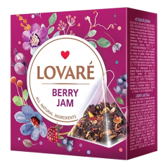 LOVARÉ Berry Jam 30g (15 pyramid, ovocno-bylinný čaj)