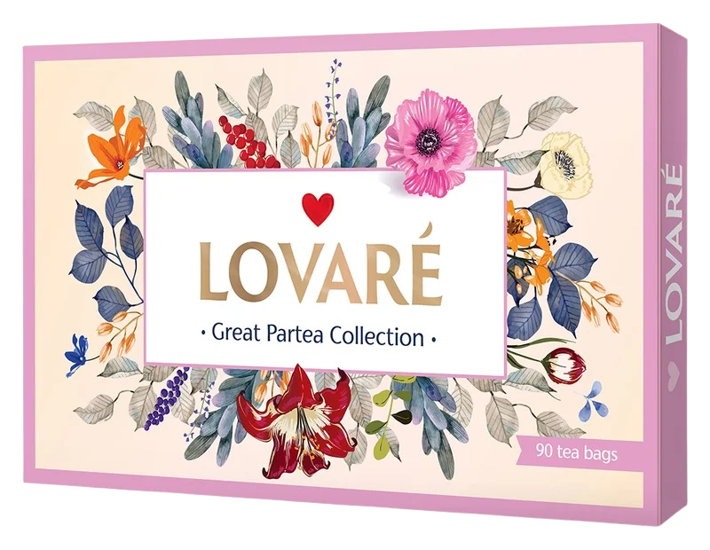 LOVARÉ Great Partea coll. 155g (90 sáčků, kolekce čajů)