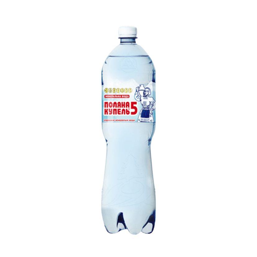 Poljana Kupel 5, minerální voda perlivá, PET, 1,5 l Poljana Kupel 5, minerální voda perlivá, PET, 1,5 l