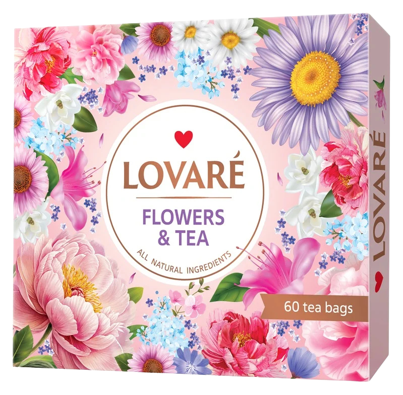 LOVARÉ Portfolio Tea coll.102,5g (60 sáčků, kolekce čajů)