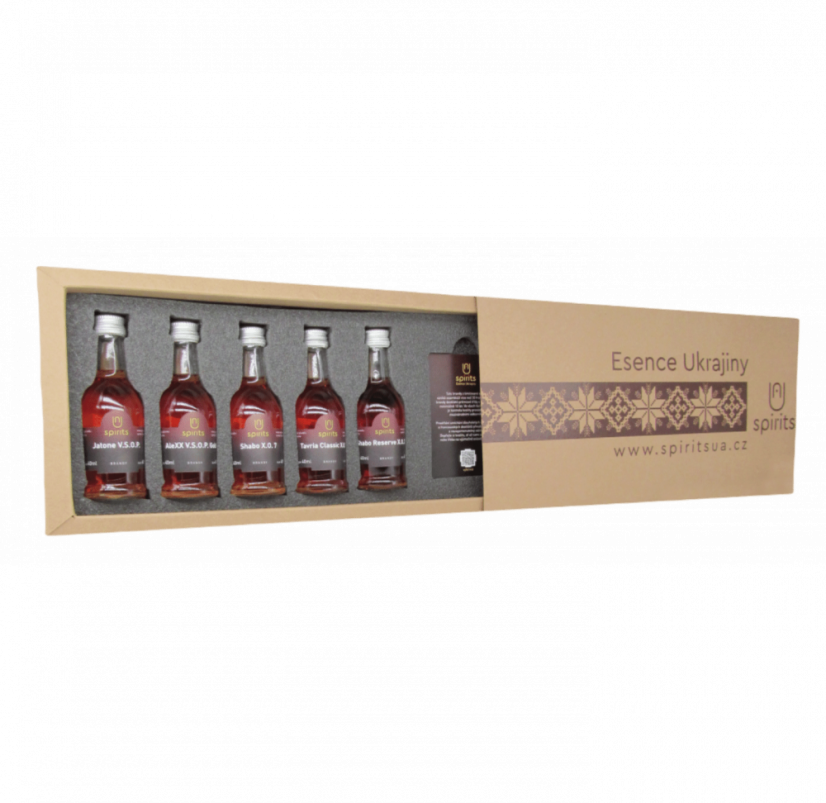Degustační sada Brandy z Ukrajiny