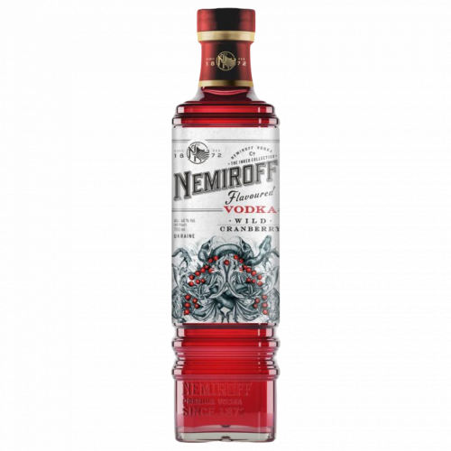 Vodka Nemiroff Wild Cranberry 0,7l 40%