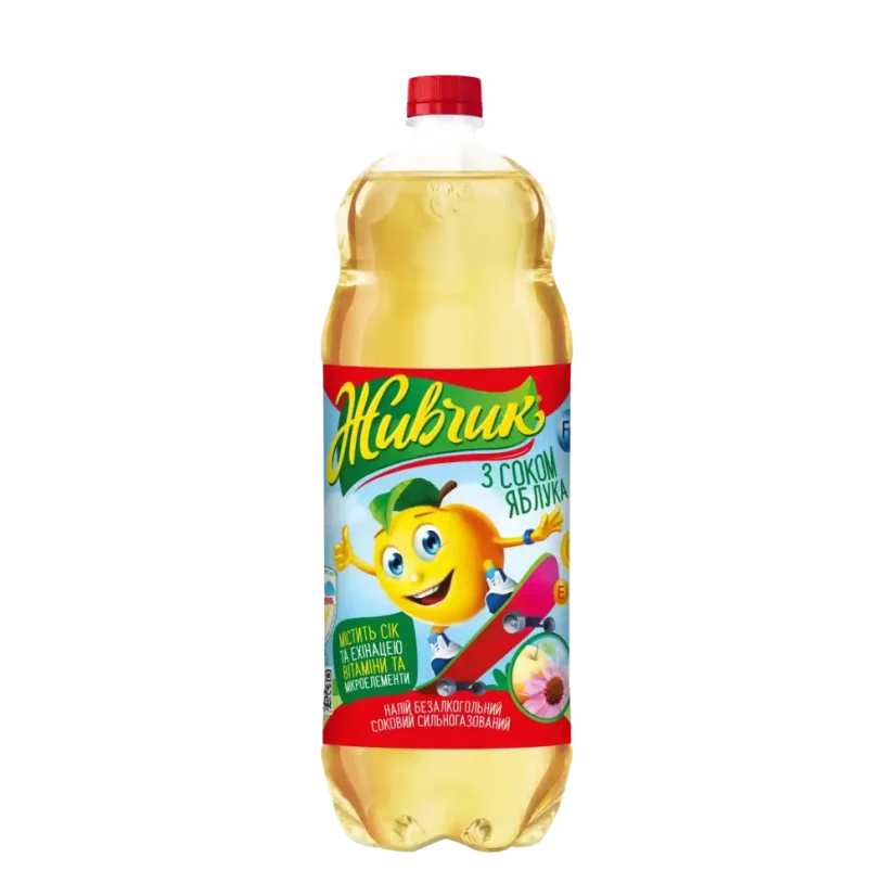Živčik Limonáda „Jablko“ s jablečnou šťávou 2l Živčik Limonáda „Jablko“ s jablečnou šťávou 2l