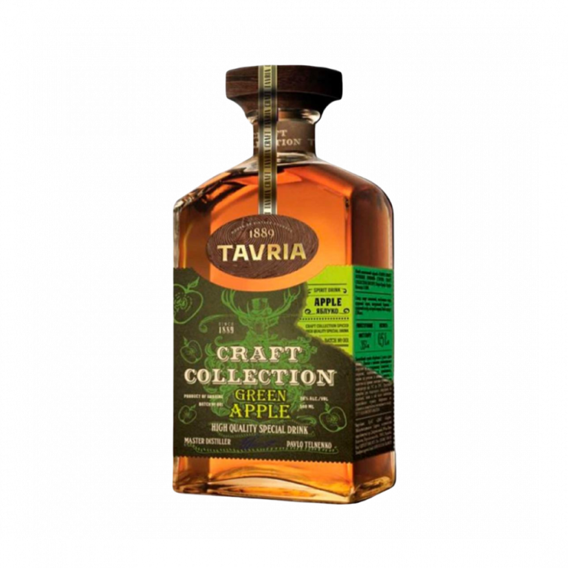Strong drink Tavria CRAFT COLLECTION Apple (0,5l 30%)