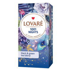 LOVARÉ 1001 Nights 48g (24 sáčků, černý a zelený čaj)