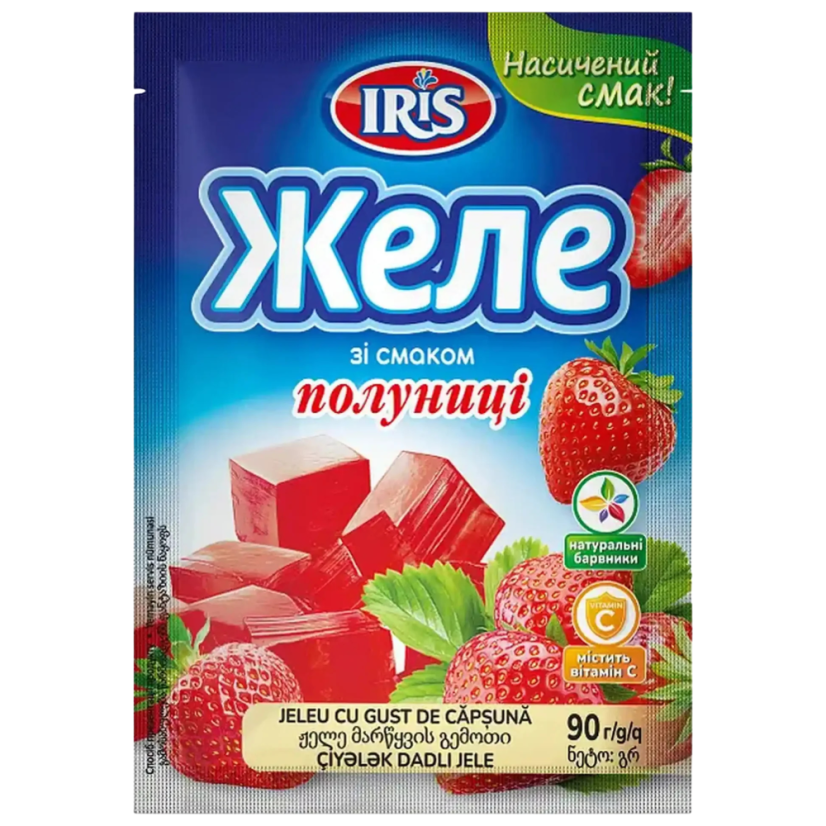 Iris „Jahoda“, želé, 90 g Iris „Jahoda“, želé, 90 g