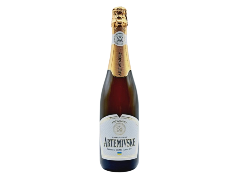 Artemivske White Semi-Sweet 0,75l 12%