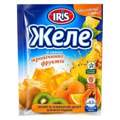 Iris „Tropické ovoce“, želé, 90 g