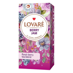 LOVARÉ Berry Jam 36g (24 sáčků, ovocno-bylinný čaj)