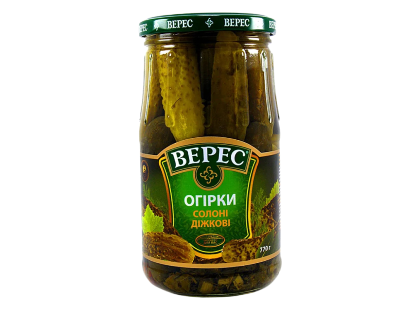 Veres Okurky sudové 770g Veres Okurky sudové 770g