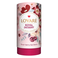 LOVARÉ Royal Dessert 80g (sypaný, ovocno-bylinný čaj)