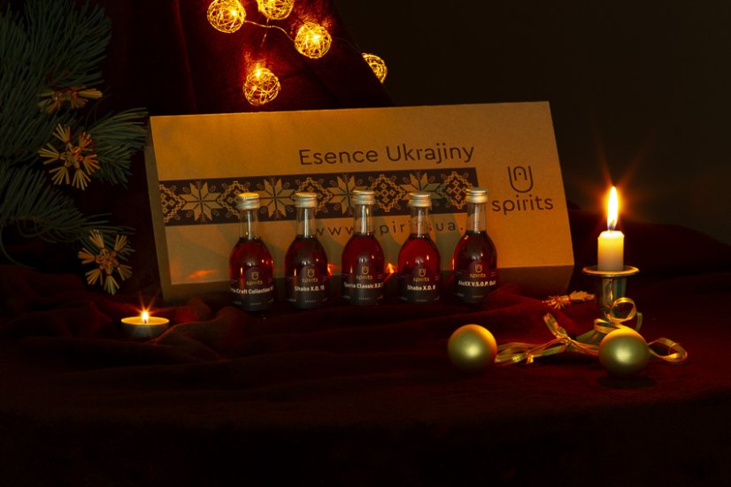 Degustační sada Brandy z Ukrajiny