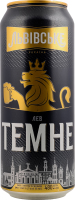 Pivo Lvivské Lev Tmavé alc.4,7% plech. 0,48l