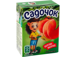 Broskvovo-jablečný nápoj Sadočok s dužinou