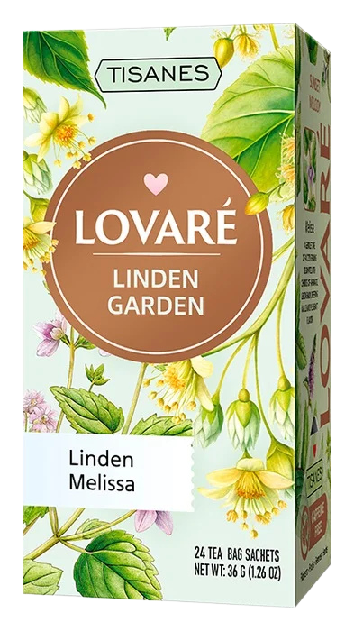 LOVARÉ Linden Garden 36g (24 sáčků, bylinný čaj) LOVARÉ Linden Garden 36g (24 sáčků, bylinný čaj)