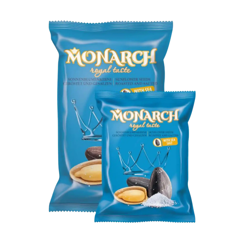 Monarch Slunečnicová semínka pražená solená, 300 g