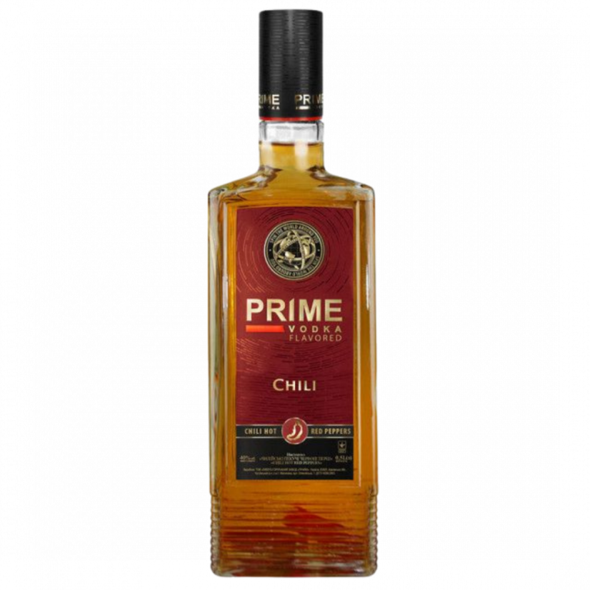 Vodka Prime Chilli Hot Red Peppers 40%