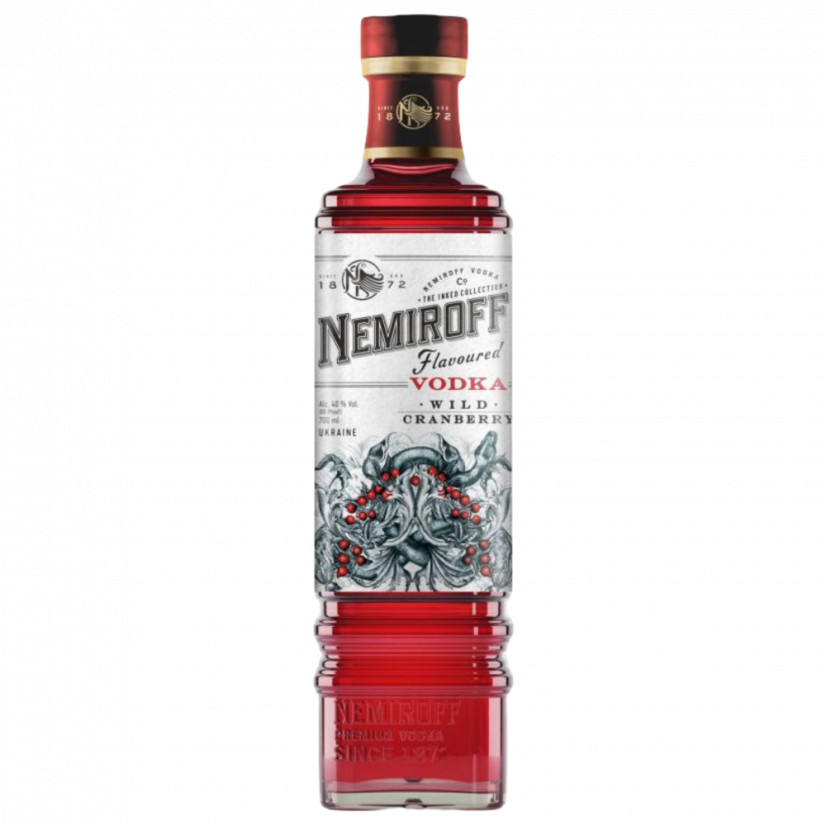 Vodka Nemiroff Wild Cranberry 0,7l 40%