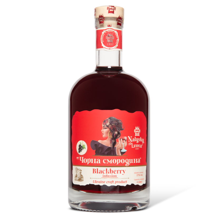 Likér ze Lvova Rybíz (0,5l 27%)