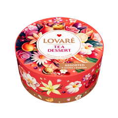 LOVARÉ Tea Dessert 80g (40 sáčků, kolekce čajů)