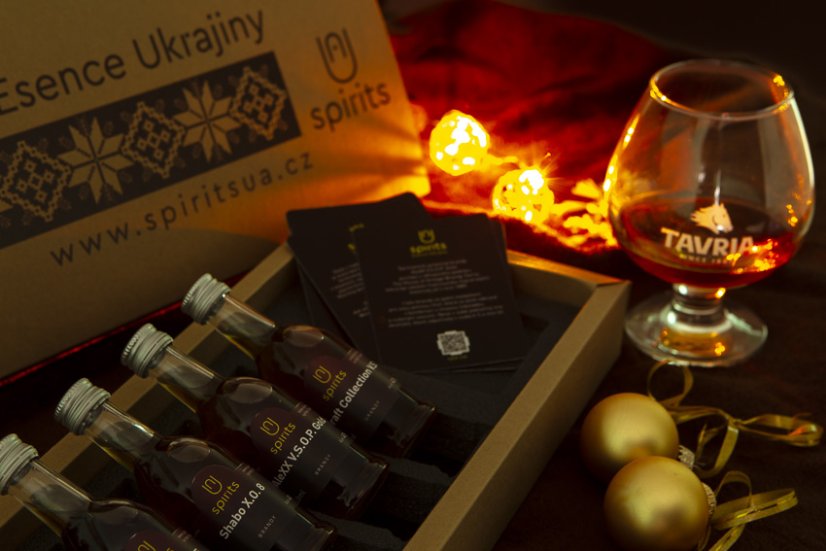 Degustační sada Brandy Shabo