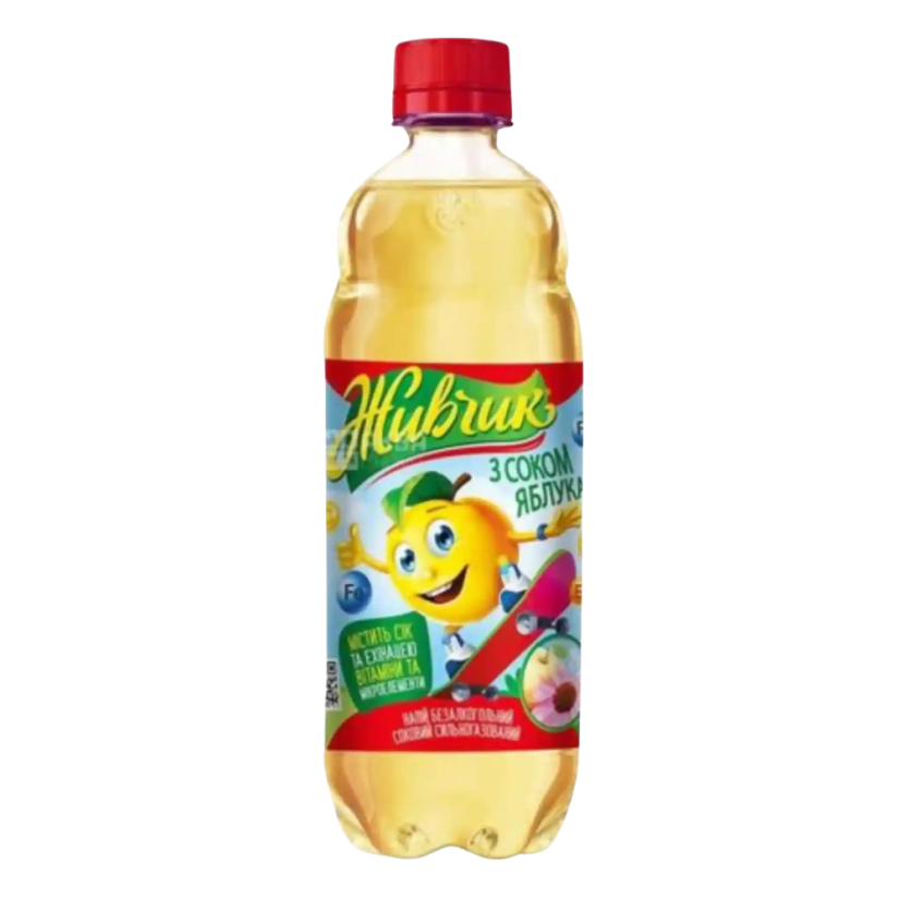 Živčik Limonáda „Jablko“ s jablečnou šťávou, 0,5l