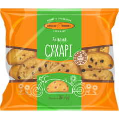 Kyjivchlib Suchary „Kyjevské s rozinkami“, 260 g