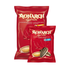 Monarch Jumbo XXL Slunečnicová semínka pruhovaná pražená