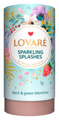 LOVARÉ Champagne Splashes 80g (sypaný, černý a zelený čaj)