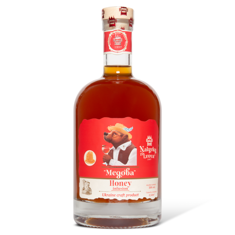 Likér ze Lvova Medový (0,5l 38%)