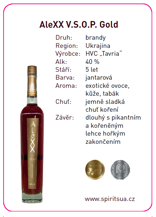 Degustační sada Brandy z Ukrajiny