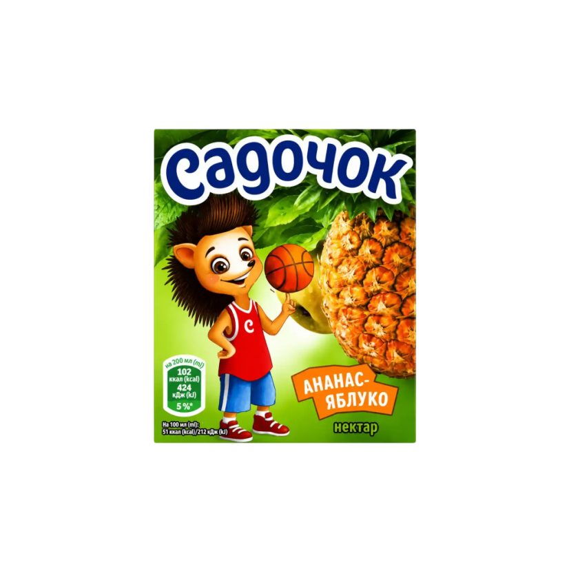 Sadočok "Ananas a jablko" nektar