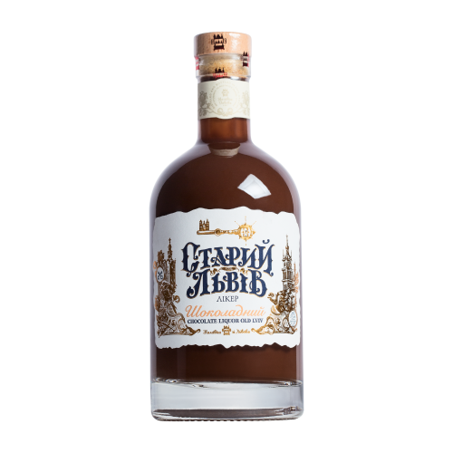 Likér Old Lviv Čokoládový (0,5l 27%)