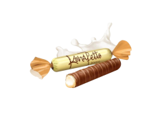 Roshen Oplatkové bonbony „Konafetto Bianko“ s mléčnou náplní