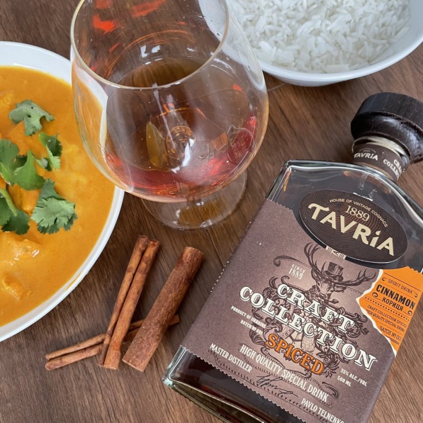 Strong drink Tavria CRAFT COLLECTION Spiced (0,5l 35%)