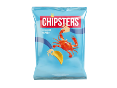 CHIPSTER’S Bramborové chipsy s příchutí „Krab“
