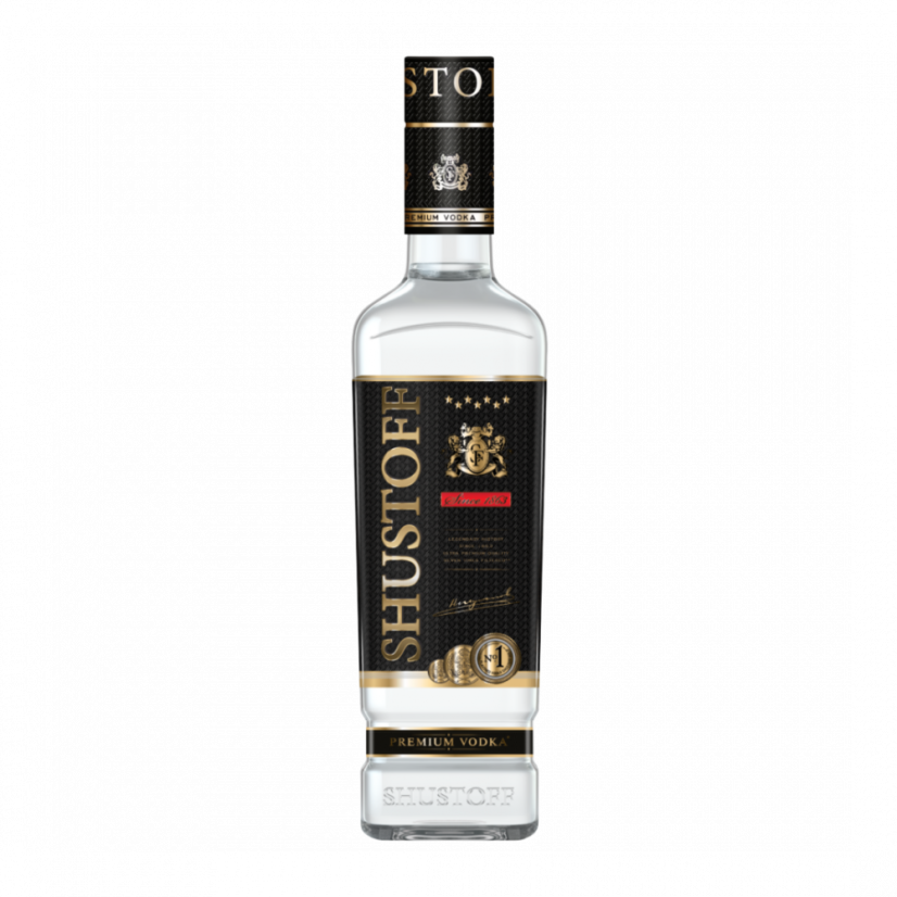Vodka Shustoff Nr.1 Gold 40% Vodka Shustoff Nr.1 Gold 40%