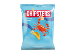 CHIPSTER’S Bramborové chipsy s příchutí „Krab“
