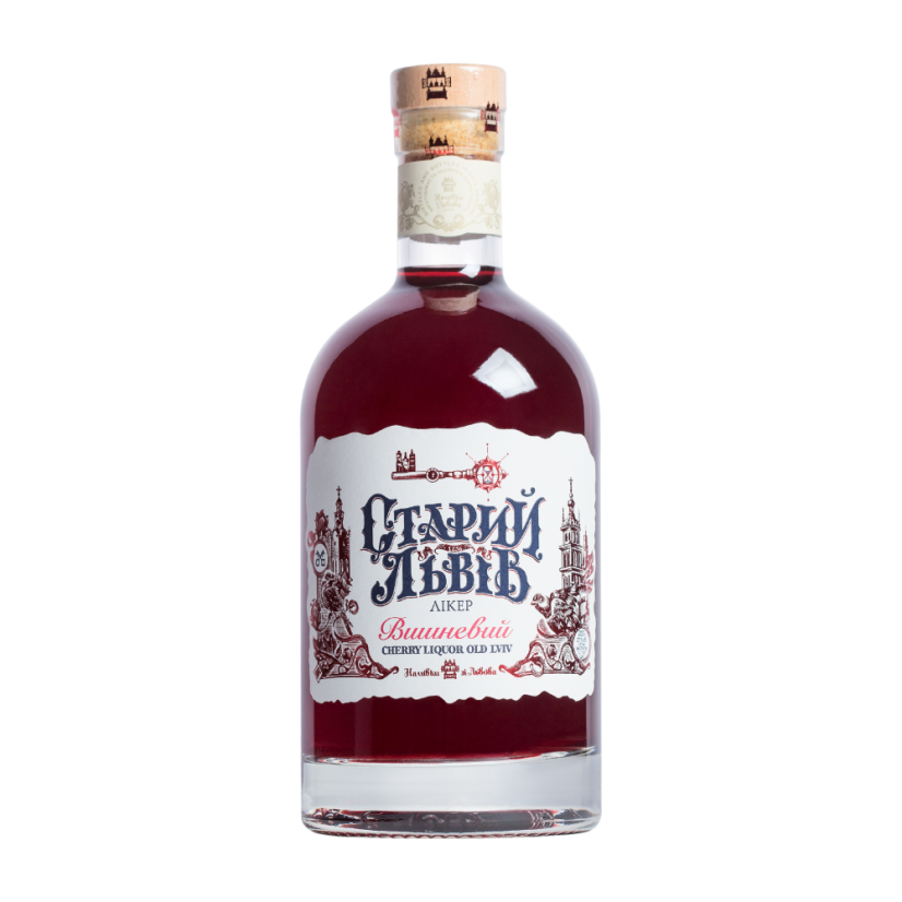 Likér Old Lviv Cherry (0,5l 27%) Likér Old Lviv Cherry (0,5l 27%)