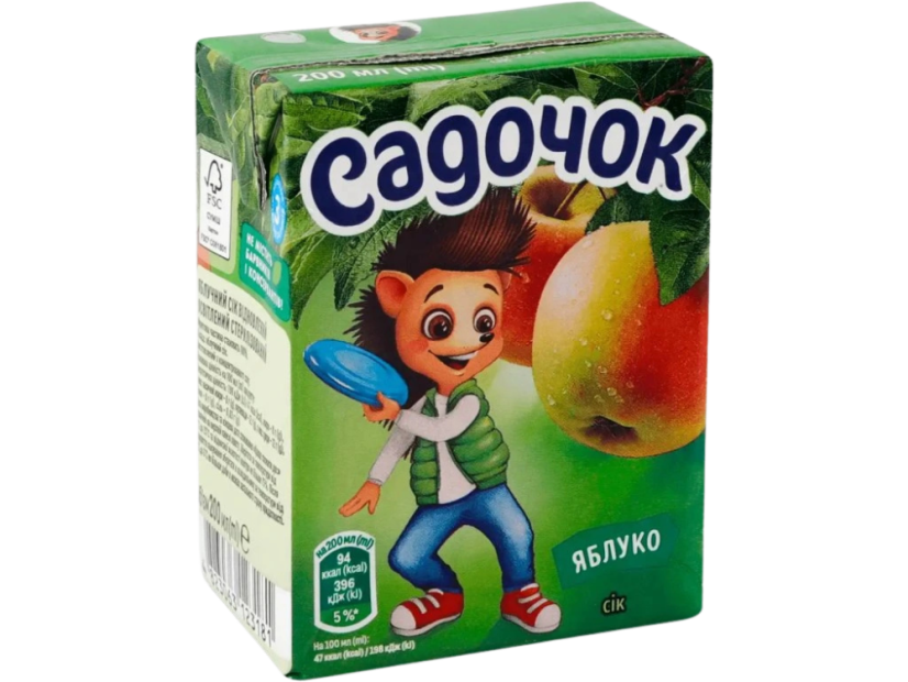 Jablečný nápoj Sadočok