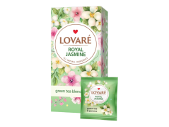 LOVARÉ Royal Jasmine Zelený čaj, 1,5 g × 24 sáčků