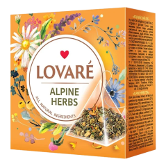 LOVARÉ Alpine Herbs 30g (15 pyramid, bylinný čaj)