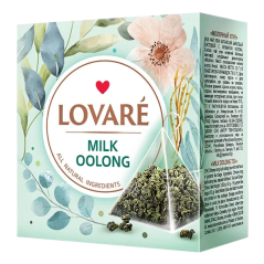LOVARÉ Milk Oolong 30g (15 pyramid, oolong čaj)