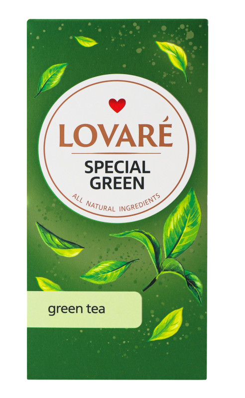 LOVARÉ Zelený čaj Special Green 36g (24*1,5g)