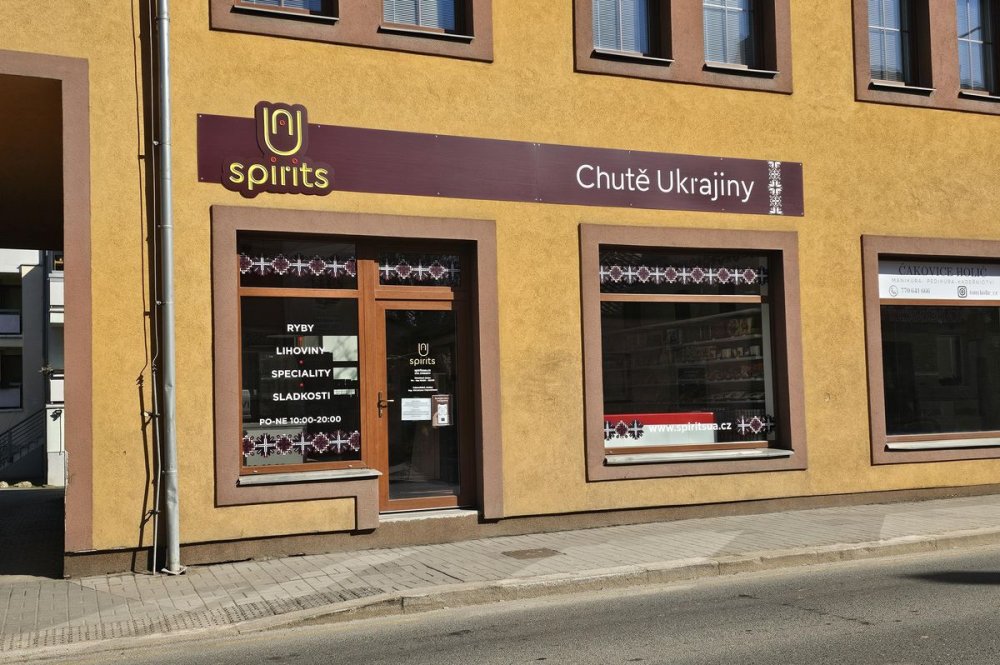 SpiritsUA - kamenná prodejna Chutě Ukrajiny